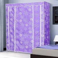 БОЛЬШОЙ ТКАНЕВЫЙ ШКАФ ДЛЯ ОДЕЖДЫ 68130 PURPLE (СИРЕНЕВЫЙ)