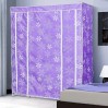 БОЛЬШОЙ ТКАНЕВЫЙ ШКАФ ДЛЯ ОДЕЖДЫ 68130 PURPLE (СИРЕНЕВЫЙ)
