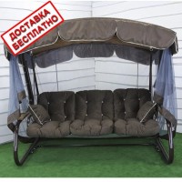 Качели "Алания Air" арт. 061 с москитной сеткой раскладные