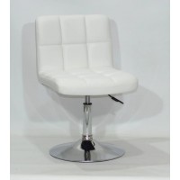СТУЛ ONDER METAL ARNO CH-BASE, ЭКОКОЖА, БЕЛЫЙ