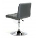 СТУЛ ONDER METAL ARNO CH-BASE, ЭКОКОЖА, СЕРЫЙ