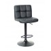 СТУЛ ONDER METAL ARNO BAR BK-BASE, ЭКОКОЖА, ЧЕРНЫЙ