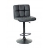 СТУЛ ONDER METAL ARNO BAR BK-BASE, ЭКОКОЖА, ЧЕРНЫЙ