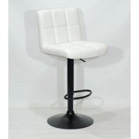 СТУЛ ONDER METAL ARNO BAR BK-BASE, ЭКОКОЖА, БЕЛЫЙ