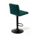 СТУЛ ONDER METAL ARNO BAR BK-BASE, БАРХАТ, ЗЕЛЕНЫЙ