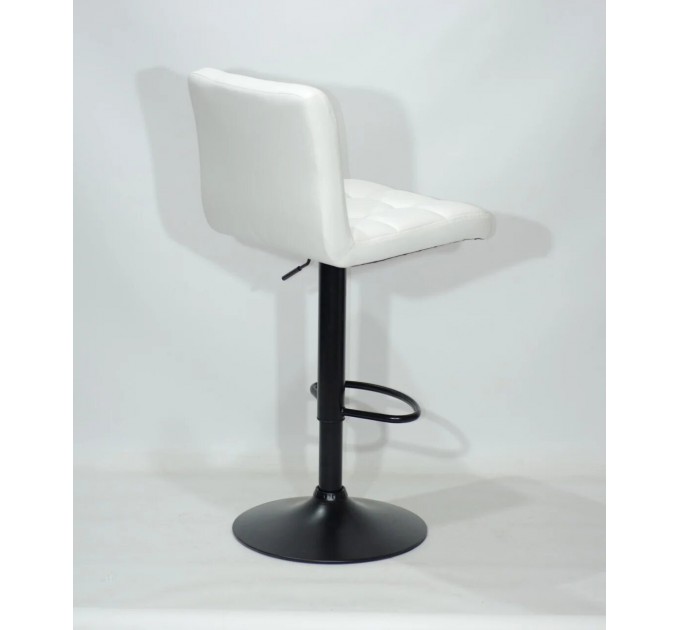 СТУЛ ONDER METAL ARNO BAR BK-BASE, ЭКОКОЖА, БЕЛЫЙ