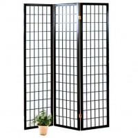 ШИРМА ТРЕХСЕКЦИОННАЯ W-31 SN-0009-B BLACK