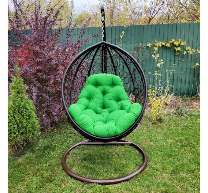 Подвесное кресло кокон на усиленной стойке GreenGard Наоми (Арт. 101)