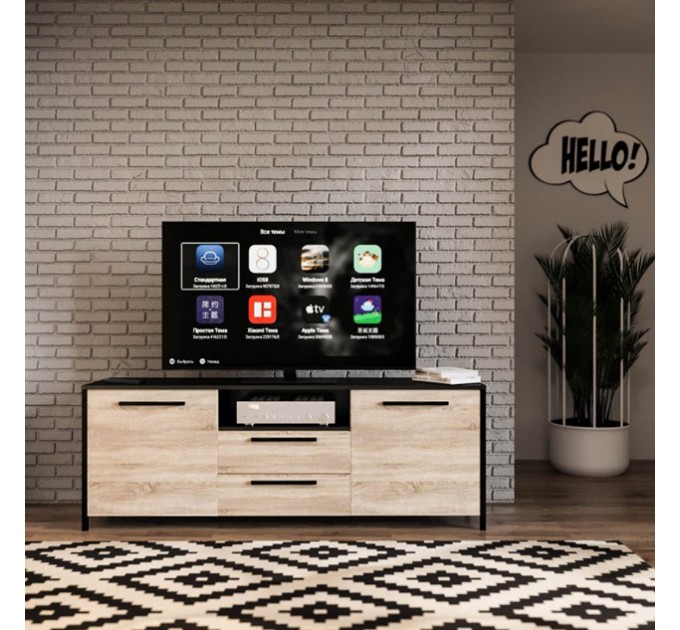 Тумба під телевізор "UNTV 07B 60×155×36,5"
