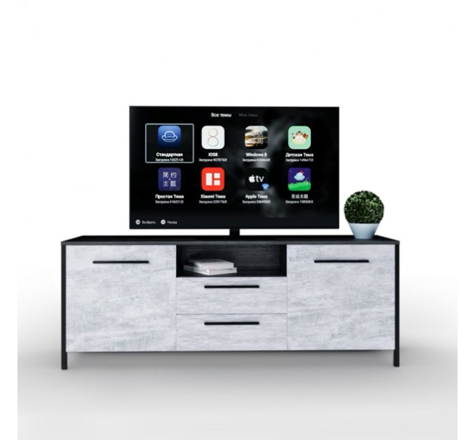 Тумба під телевізор "UNTV 07B 60×155×36,5"