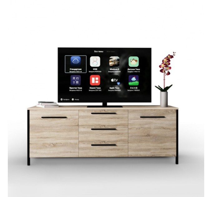 Тумба під телевізор "UNTV 08B 60×155×36,5"