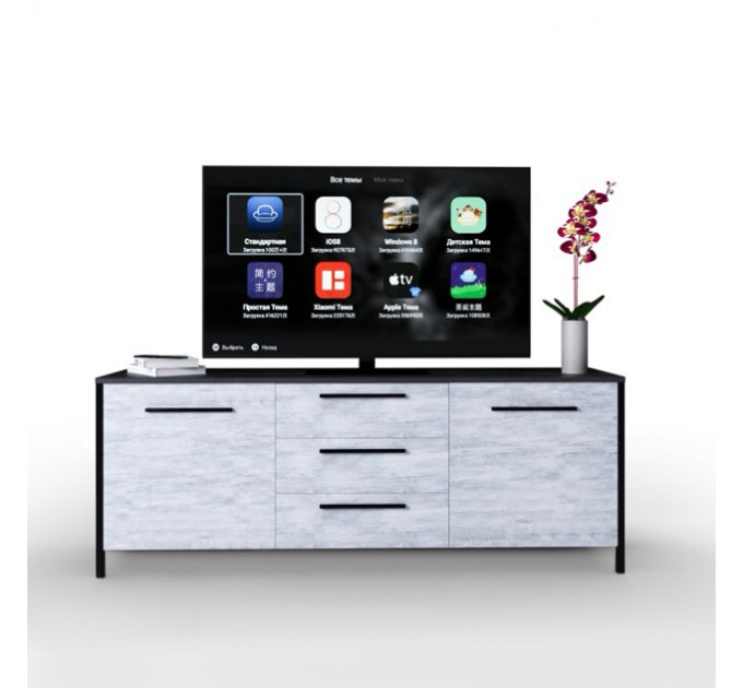 Тумба під телевізор "UNTV 08B 60×155×36,5"