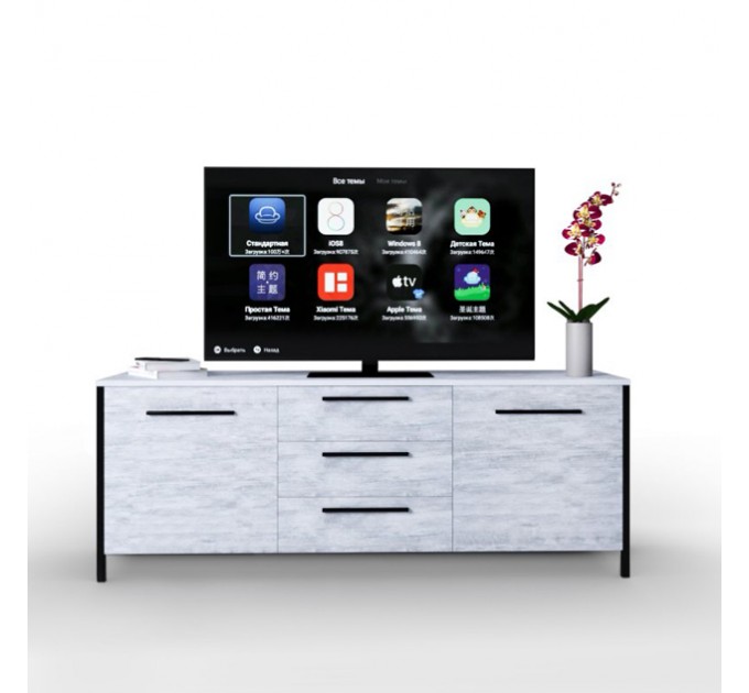 Тумба під телевізор "UNTV 08B 60×155×36,5"