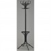 Вешалка для одежды металлическая W-95 CH-4721 ВK (черная)