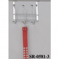 Вешалка на двери SR-0581-3 на три крючка Вешалка на двери SR-0581-3 на три крючка